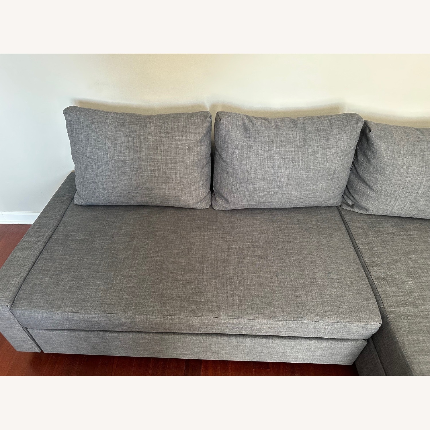 IKEA Frieheten Dark Gray Fabric Sleeper Sofa - image-7