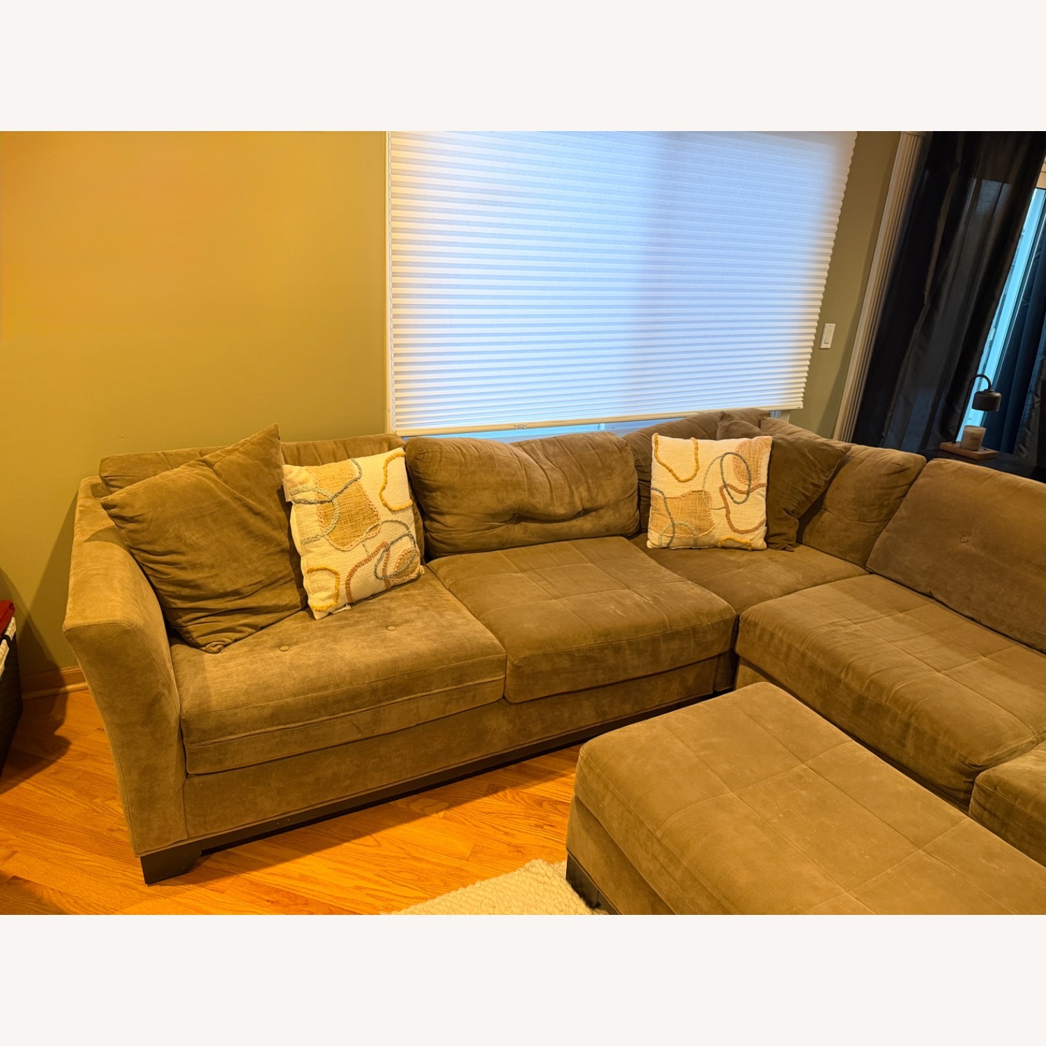 Macy's Dark Brown 3+ Piece Sectional - image-2