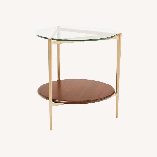 Used West Elm Mid-Century Art Display Side Table (20") for sale on AptDeco