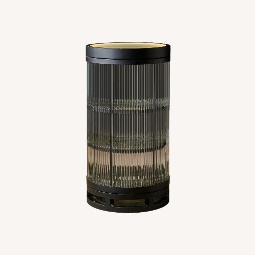 Used Timothy Oulton Black Glass Bar Cart for sale on AptDeco