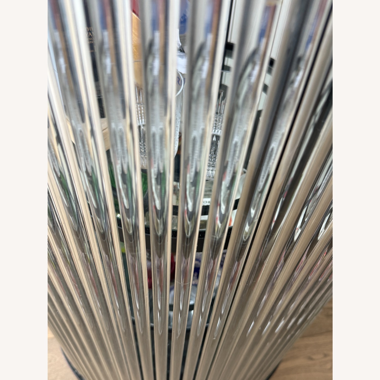 Timothy Oulton Black Glass Bar Cart - image-4