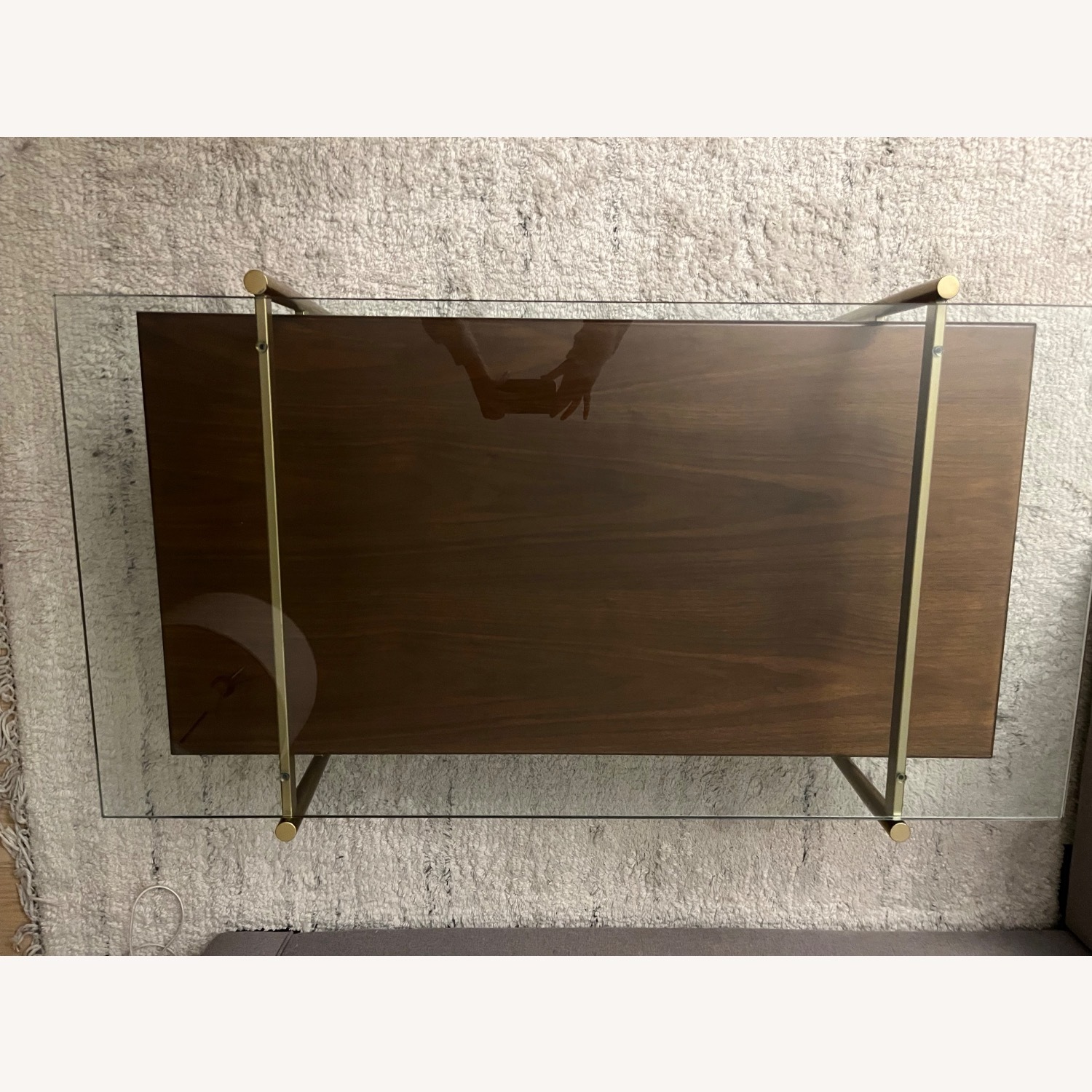 West Elm Mid-Century Art Display Coffee Tab - image-2