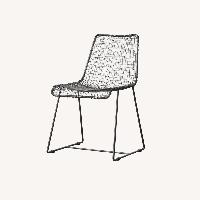 CB2 Reed Dining Chairs