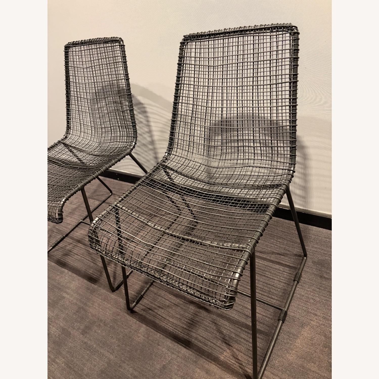 CB2 Reed Dining Chairs - image-1