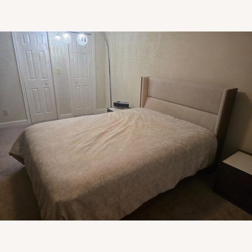 Used Bloomingdale's Queen Bed for sale on AptDeco