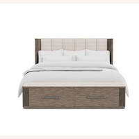 Frandlyn Queen Upholstered Bed with Storage 