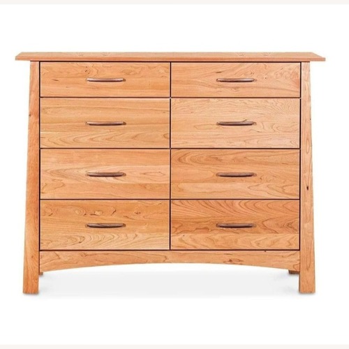 Used Scandinavian Designs Wood Castle Natural Wood Dresser for sale on AptDeco