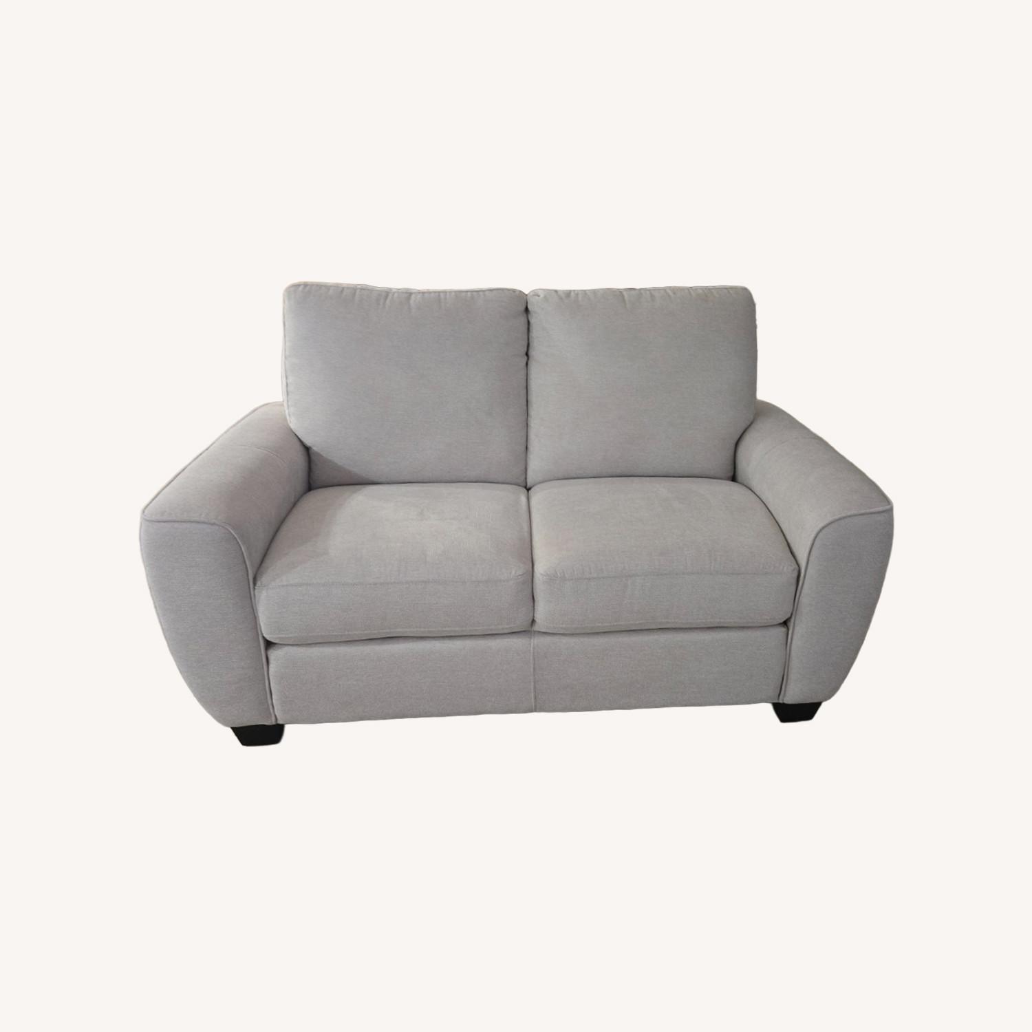 Macy's Natural Loveseat - image-0