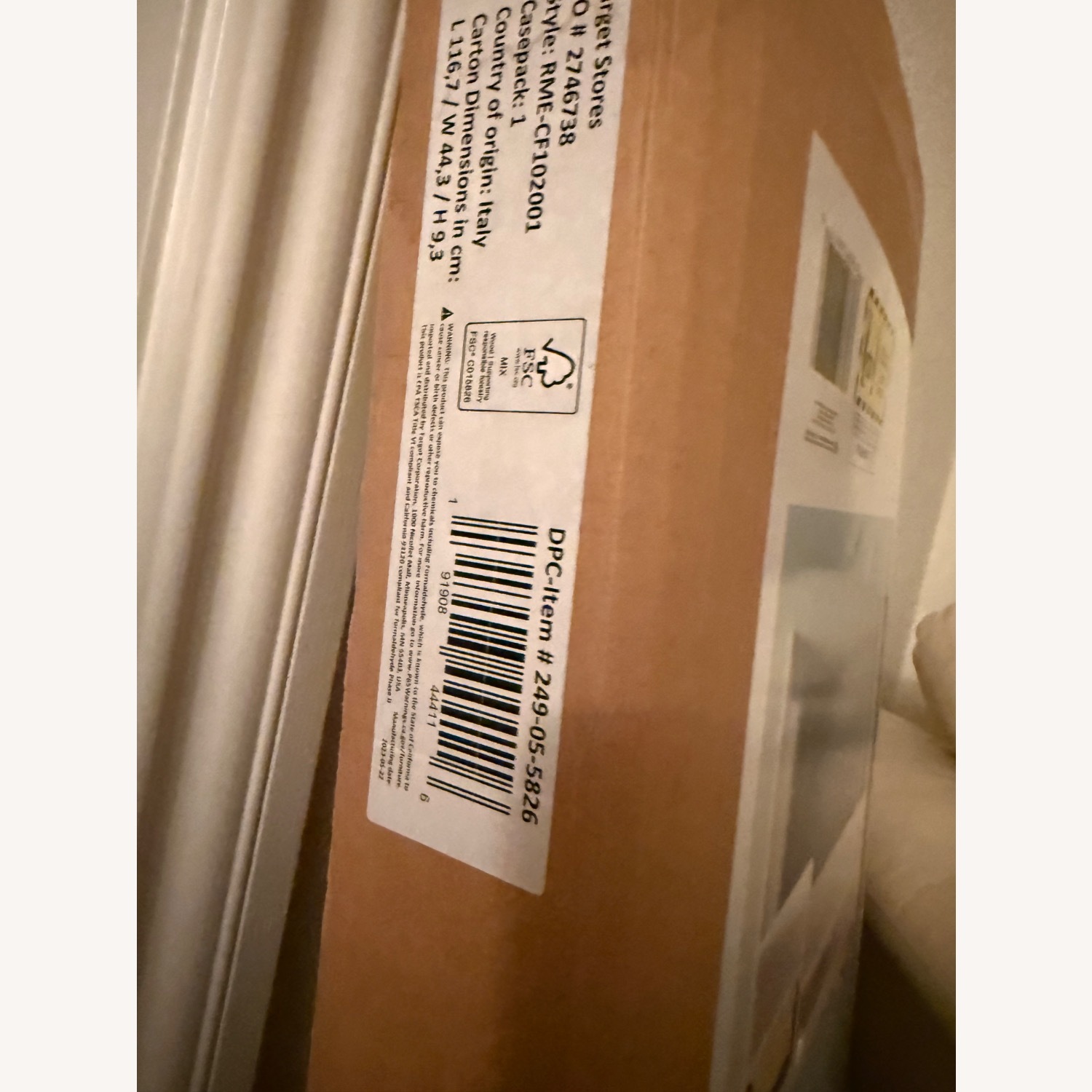 Target White Wood Desk - image-5