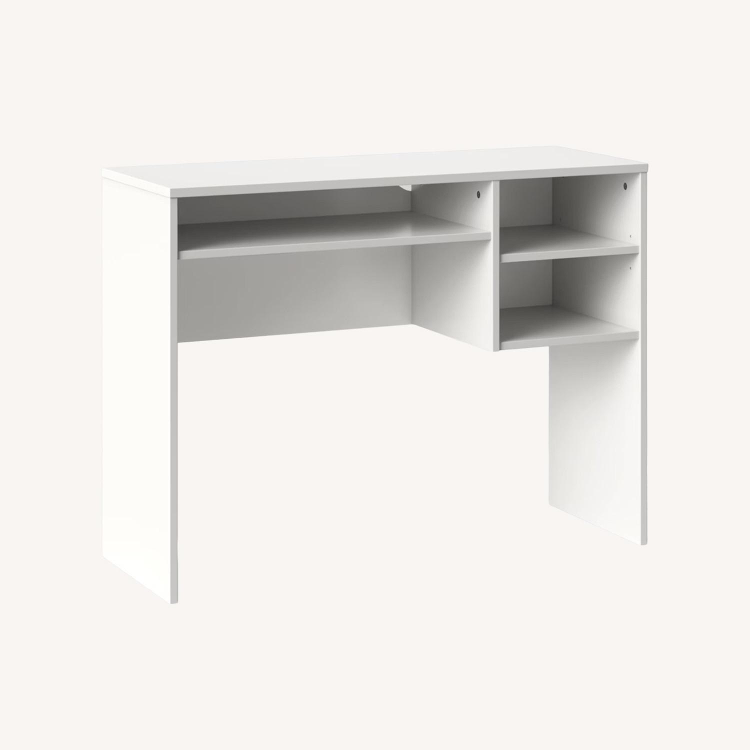 Target White Wood Desk - image-0