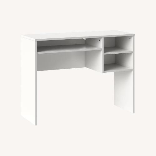 Used Target White Wood Desk for sale on AptDeco