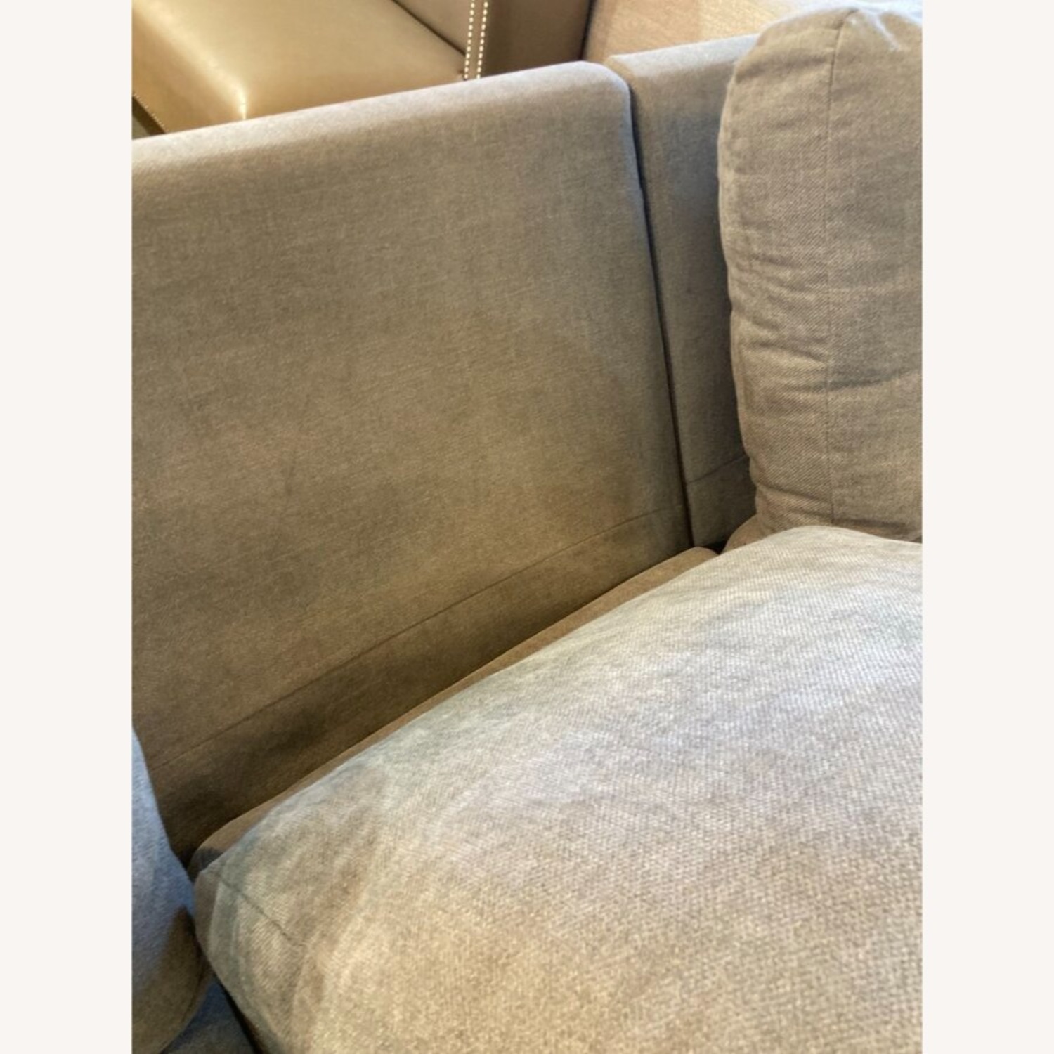 6pc Fabric L-Shape Sectional Gray - image-8