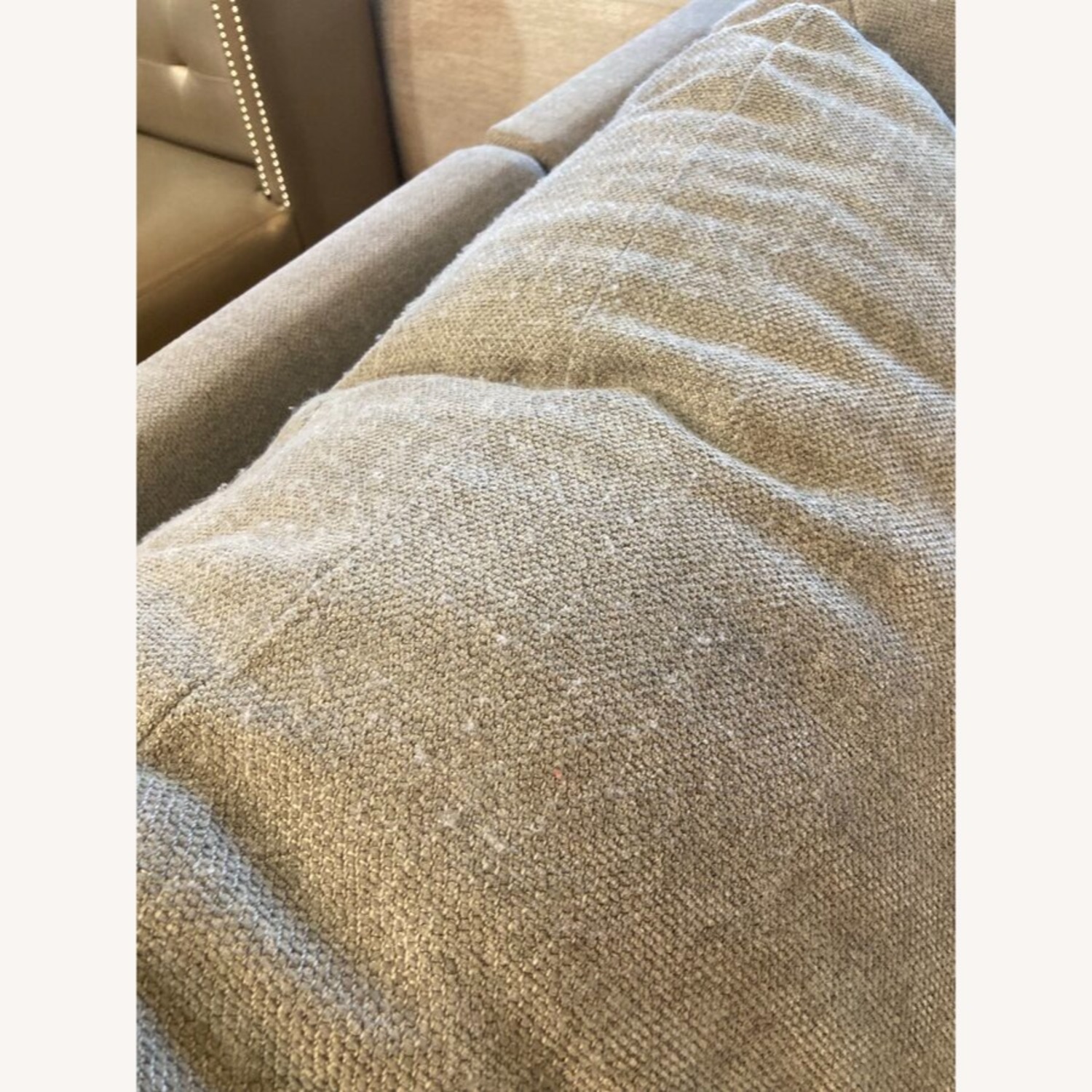 6pc Fabric L-Shape Sectional Gray - image-9