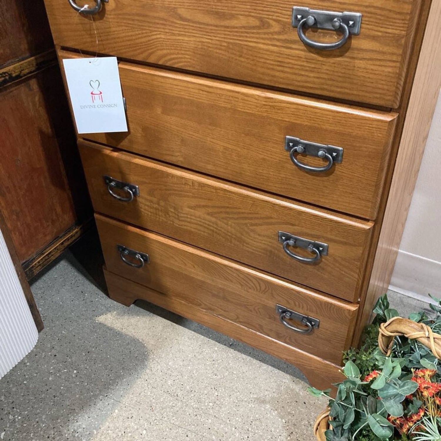 Carolina Creek Autumn Oak 5-Drawer Dresser - image-4