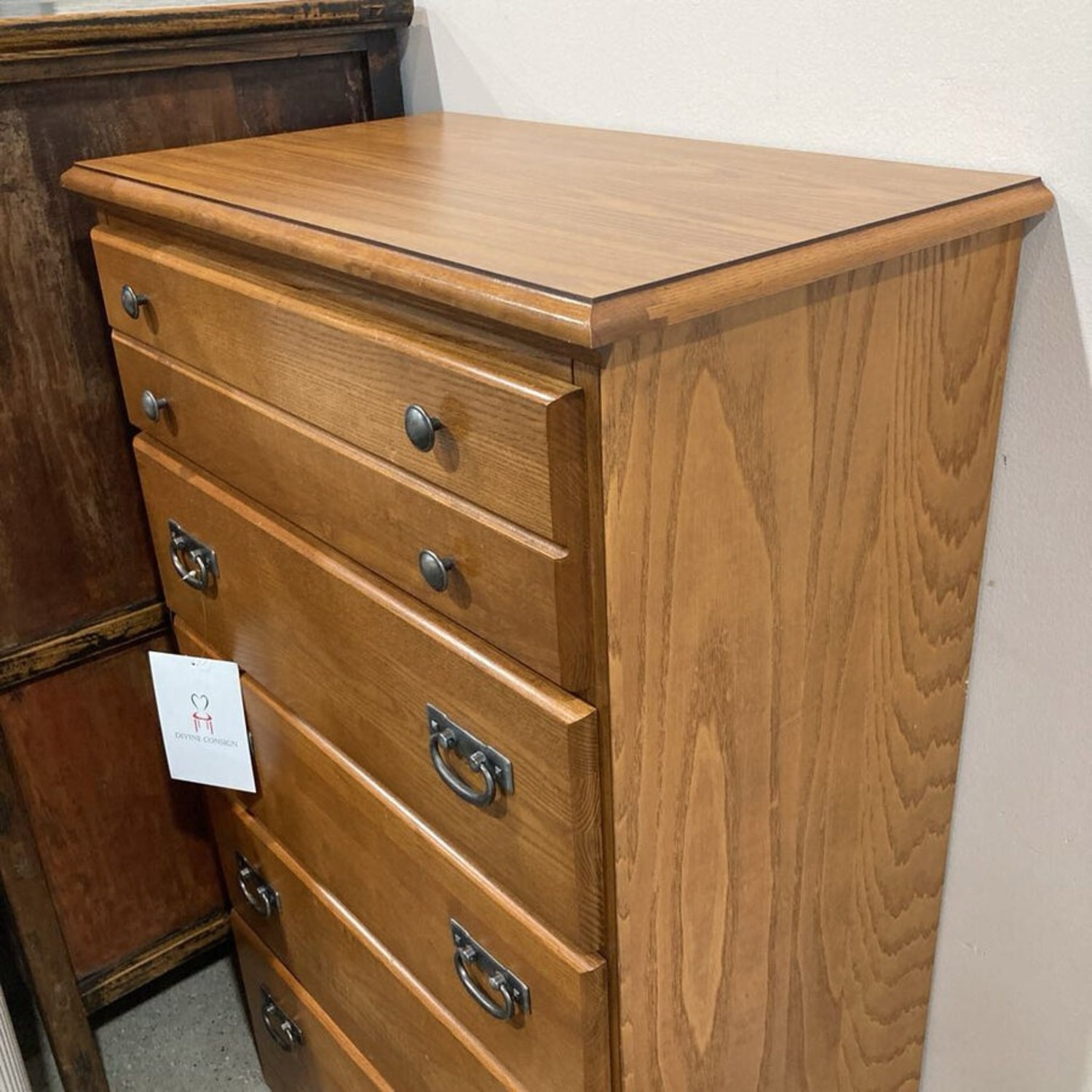 Carolina Creek Autumn Oak 5-Drawer Dresser - image-3