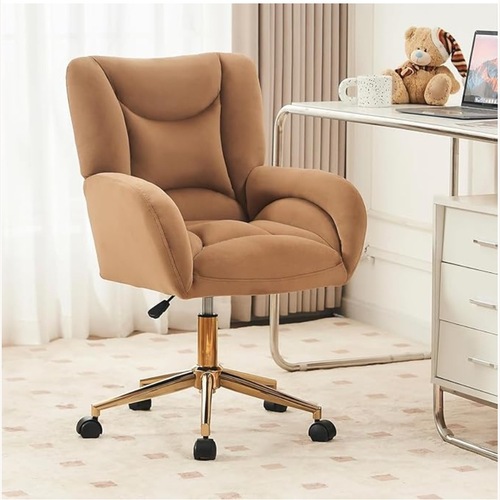 Used Gold Velvet Office Chair for sale on AptDeco