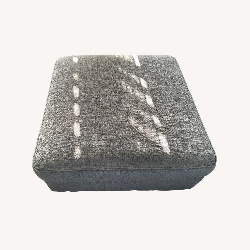 Used Raymour & Flanigan Dark Gray Ottoman for sale on AptDeco