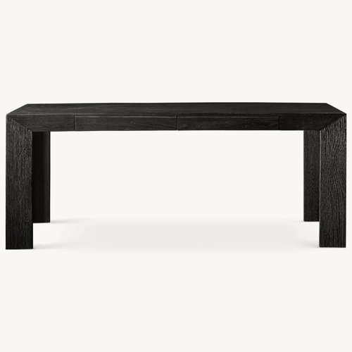 Used Restoration Hardware Machinto Dark Brown Wood Desk for sale on AptDeco