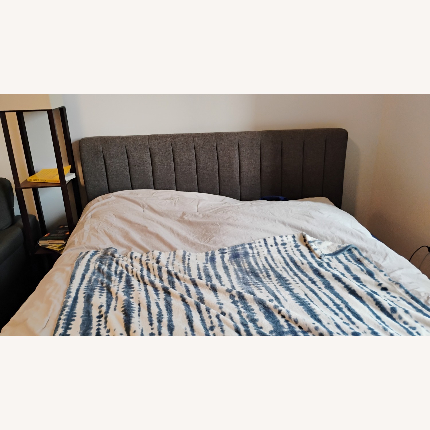 Cletus Upholstered Metal Platform Storage Bed - image-1