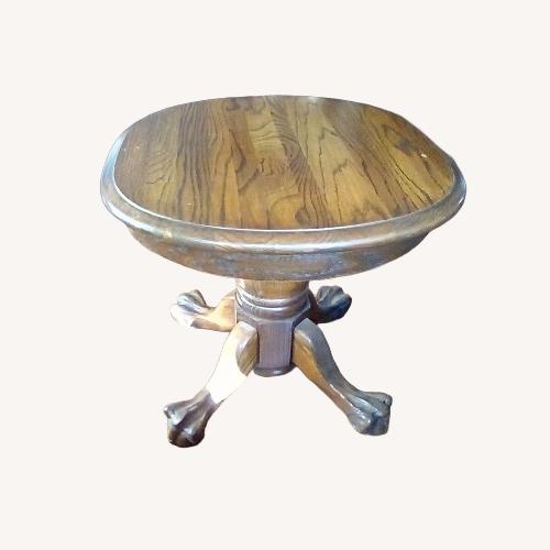 Used Dark Brown Wood Side Tables for sale on AptDeco