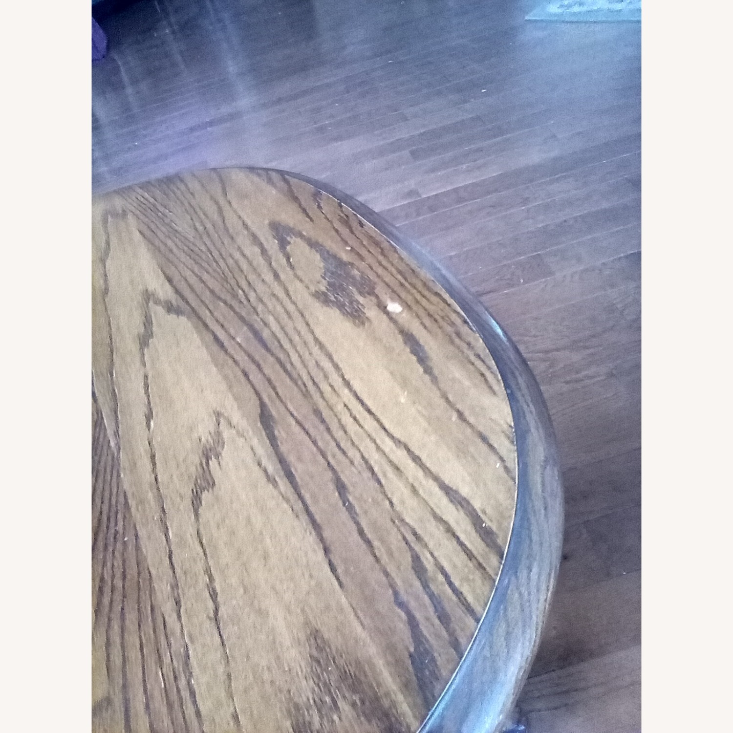 Dark Brown Wood Side Tables - image-2