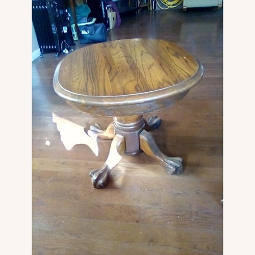 Used Dark Brown Wood Side Tables for sale on AptDeco