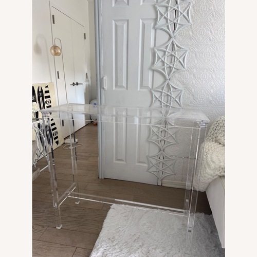 Used Sumersault Transparent Desk for sale on AptDeco