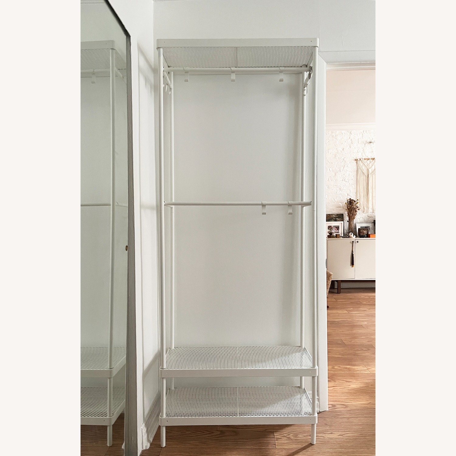 IKEA MACKAPÄR Clothing Rack With Storage - image-6