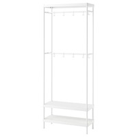 IKEA MACKAPÄR Clothing Rack With Storage