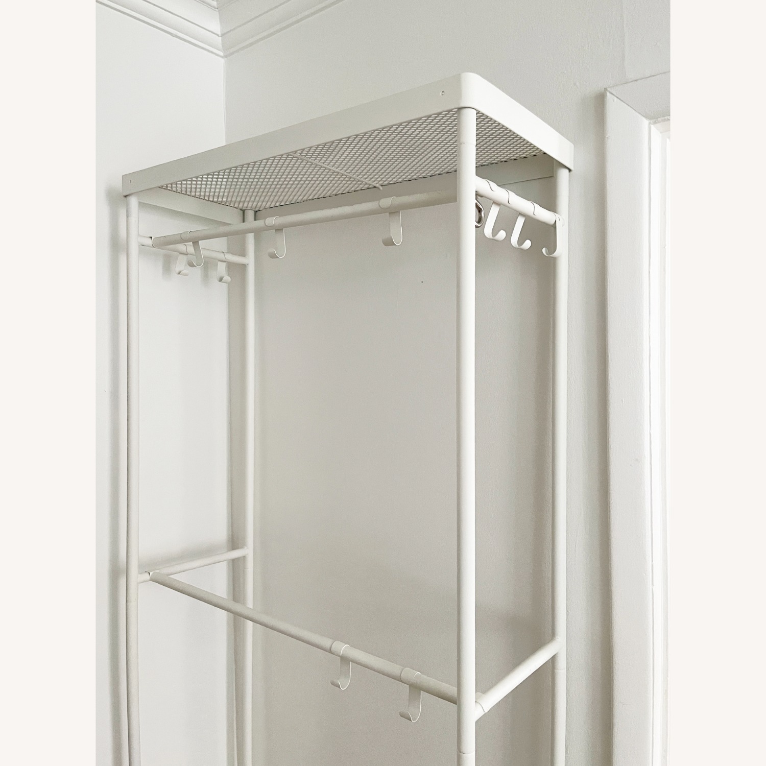IKEA MACKAPÄR Clothing Rack With Storage - image-4