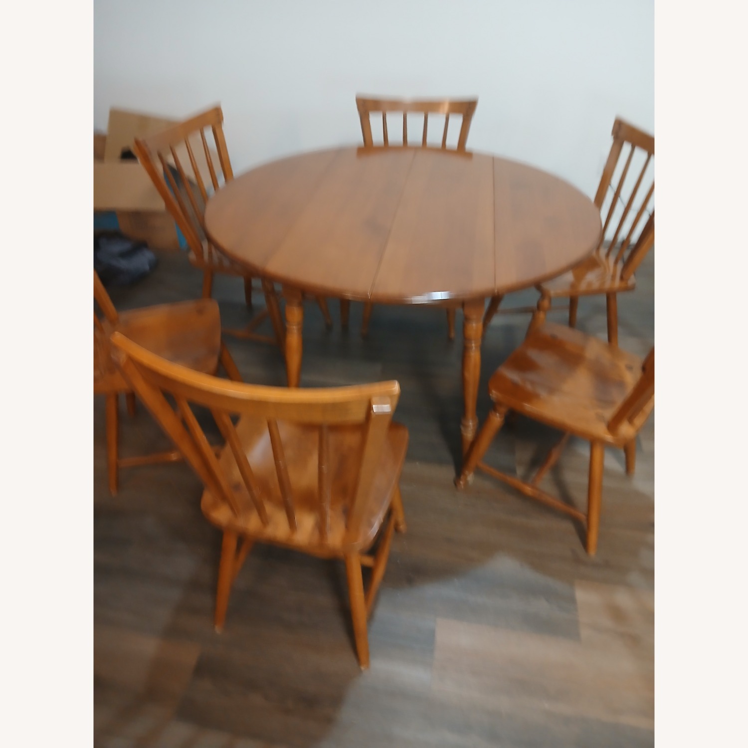 Ethan Allen Dinette Set 6 Chairs - image-2