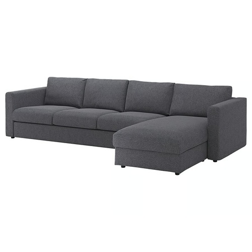 Used IKEA FINNALA Sectional, 4-seat + Ottoman for sale on AptDeco