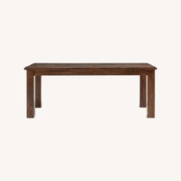 Arhaus Dark Brown Wood Dining Table