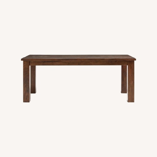 Used Arhaus Dark Brown Wood Dining Table for sale on AptDeco