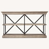 Restoration Hardware Parisian Cornice Console Table