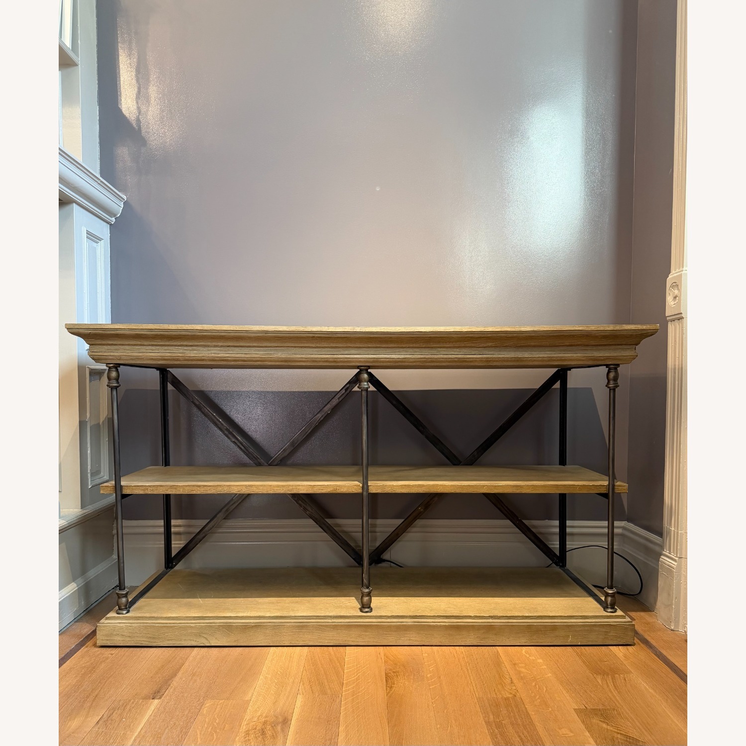 Restoration Hardware Parisian Cornice Console Table - image-1