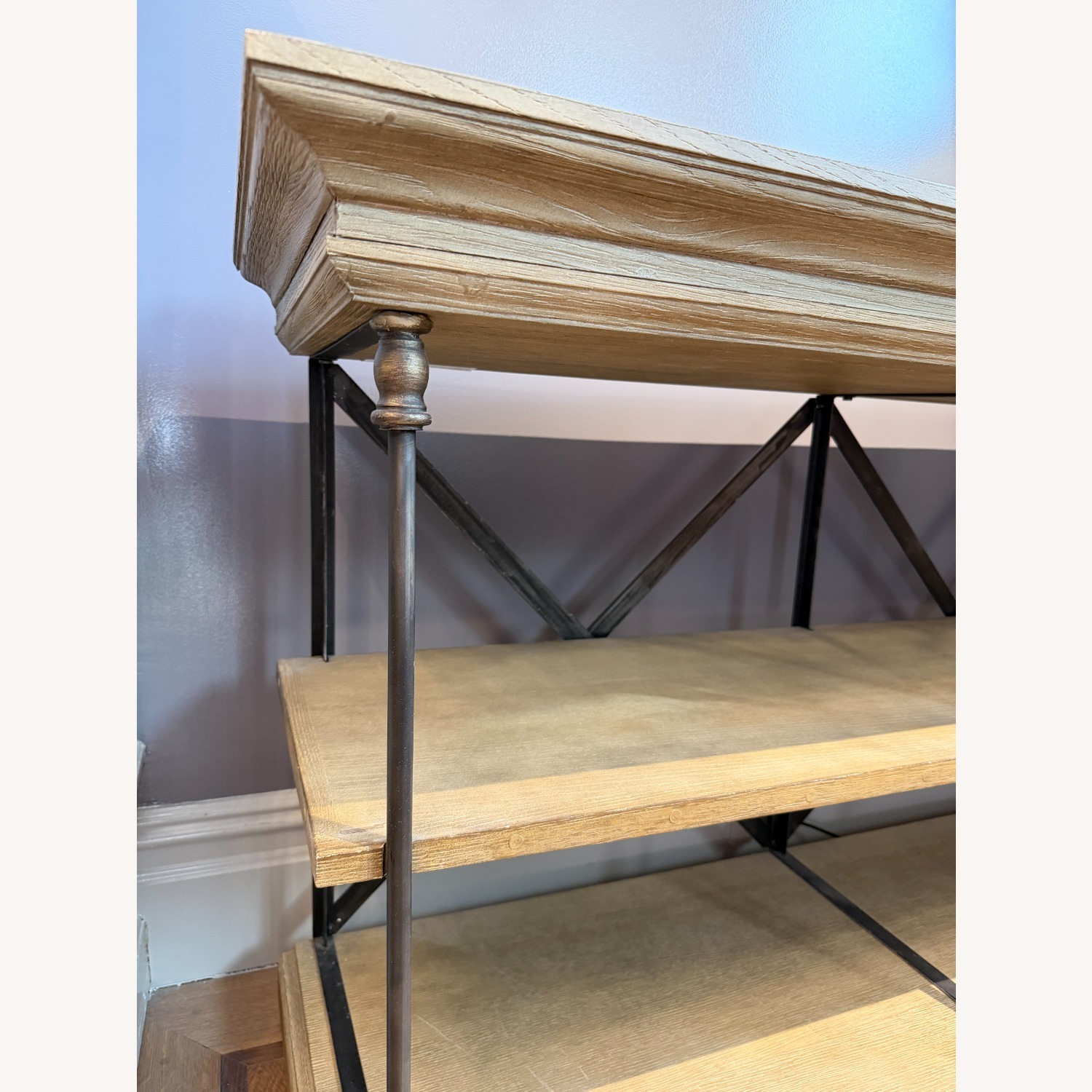Restoration Hardware Parisian Cornice Console Table - image-4