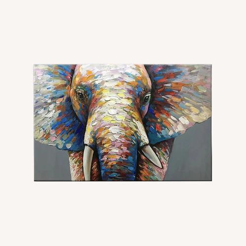 Used Mother Elephant Contemporary Wall Art for sale on AptDeco