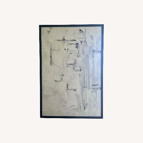 Used Original Hand-Painted Canvas - Framed for sale on AptDeco