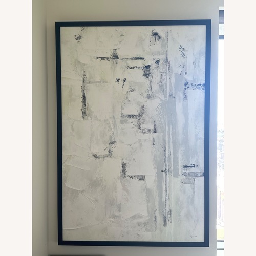 Used Original Hand-Painted Canvas - Framed for sale on AptDeco