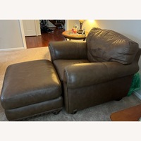 Italsofa Chair With Ottoman 