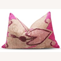 Pink Velvet Pillow