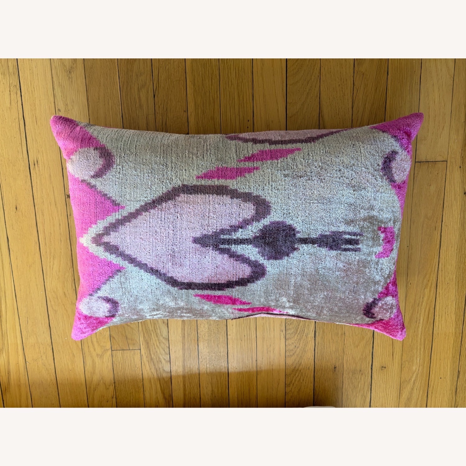 Pink Velvet Pillow - image-2