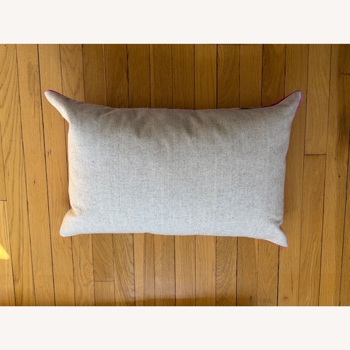 Used Pink Velvet Pillow for sale on AptDeco