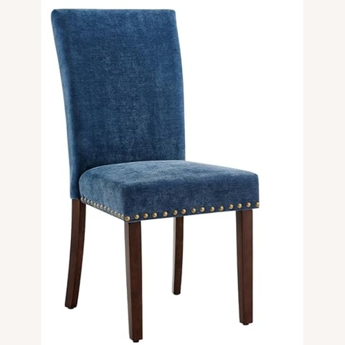Used Blue Fabric Dining Chairs for sale on AptDeco