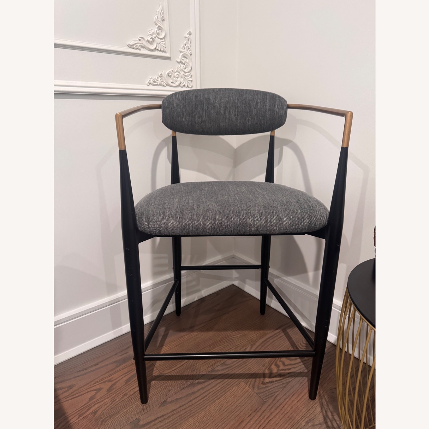 Modern Chic Fabric Counter Chairs - image-2