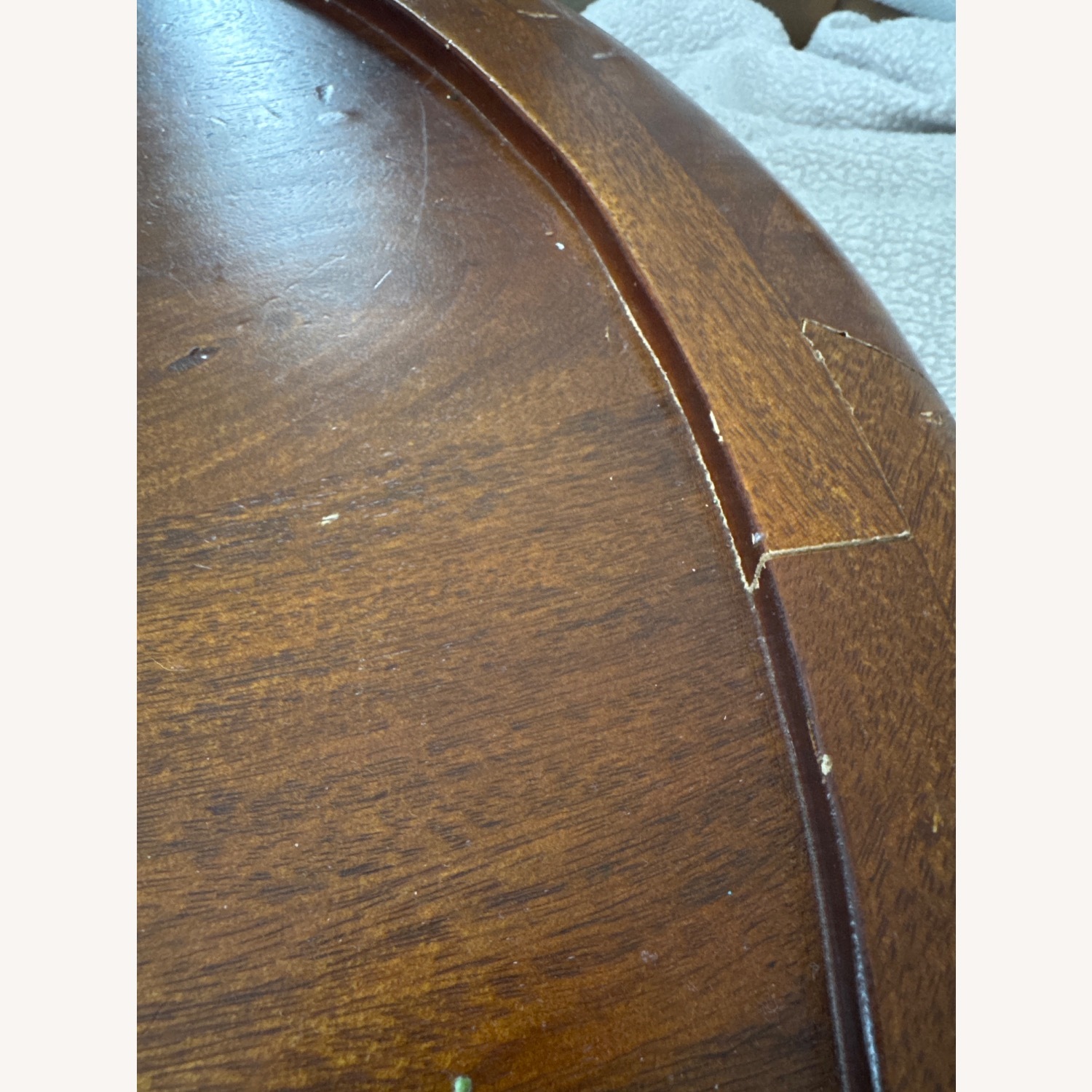 Overstock Dark Brown Wood Coffee Table - image-2