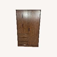 Marlao Simple Classic Dark Wardrobe