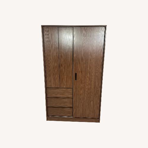 Used Marlao Simple Classic Dark Wardrobe for sale on AptDeco