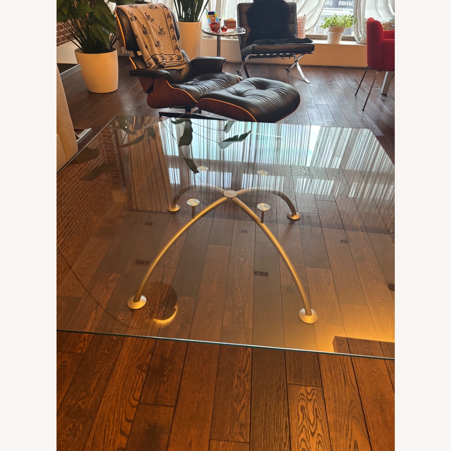Silver Glass Coffee Table - image-3